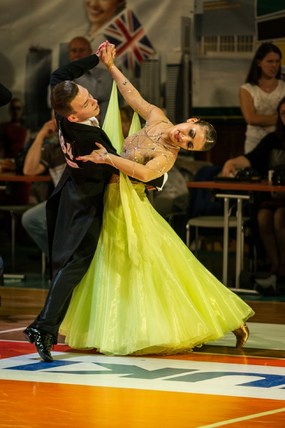 Michał i Klaudia  1 miejsce pow.15 B ST